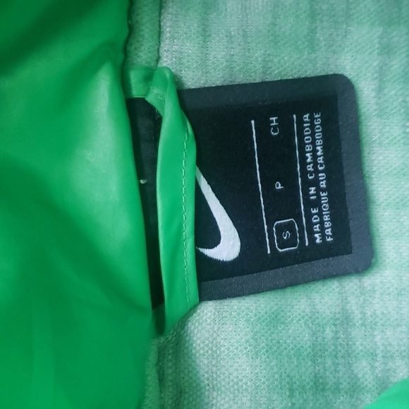 Nike City Ready 1/4 Zip Training Jacket SzS Green - Picture 8 of 11